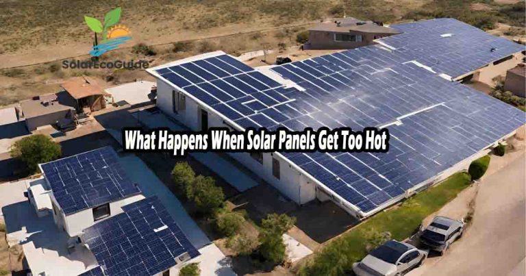 What Happens When Solar Panels Get Too Hot